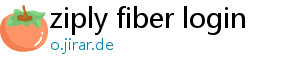 ziply fiber login